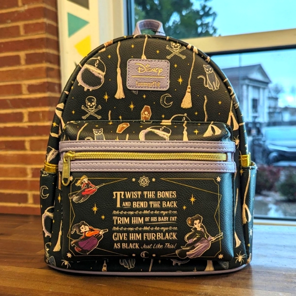 Hocus Pocus Glow-in-the-Dark Spell Mini-Backpack - Exclusive